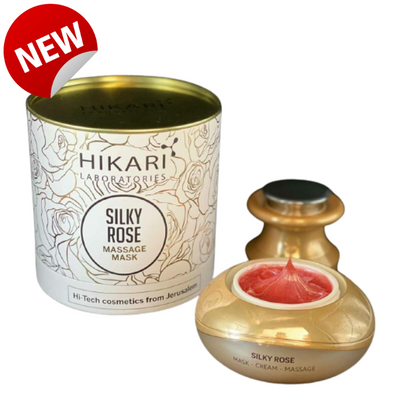 Silky Rose Massage Mask | Масажна маска "Шовковиста троянда" Hikari himsr фото